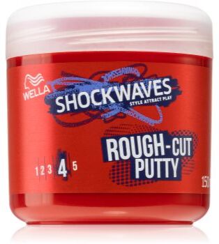 Wella Shockwaves Rouch-cut pasta styling para cabelo 150 ml. Shockwaves Rouch-cut