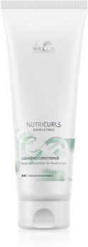 Wella Nutricurls Waves & Curls condicionador de limpeza para cabelos ondulados e encaracolados 250 ml. Nutricurls Waves & Curls