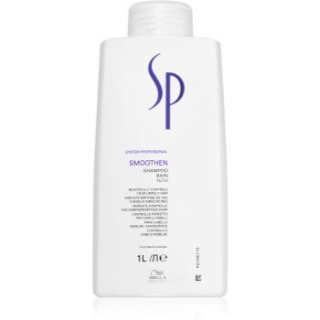 Wella SP Smoothen champô para cabelos crespos e inflexíveis 1000 ml. SP Smoothen