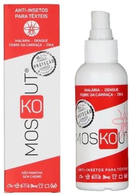 Moskout Spray Anti-Insetos para Têxteis 100ml