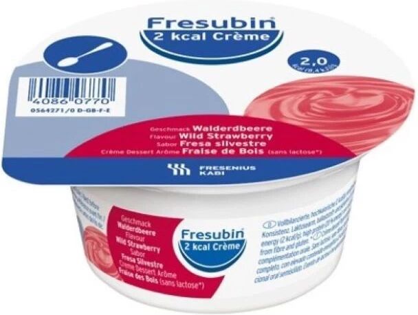 Fresubin 2kcal Creme Morango Silvestre 4x125g