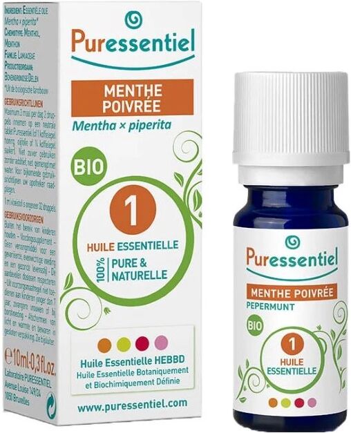 Puressentiel Hortelã Pimenta Bio Óleo Essencial 10ml