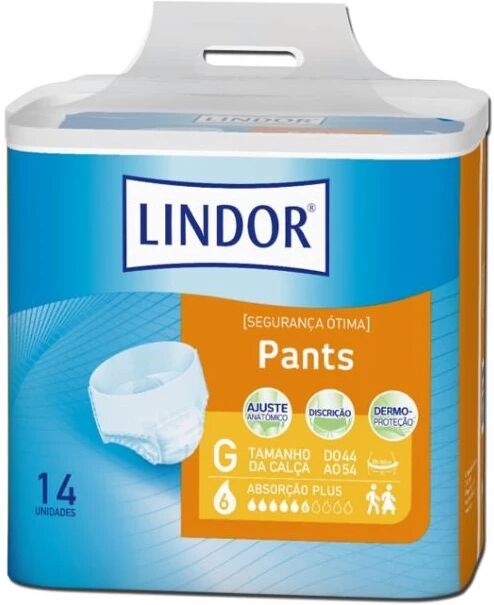 Lindor Pants Plus Grande 14unidades