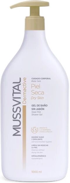 Mussvital Dermactive Gel de Banho Pele Seca 1L