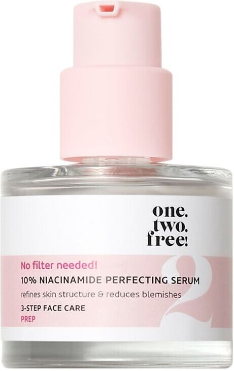 one.two.free! Face Care 10% Niacinamide Serum 30 ml