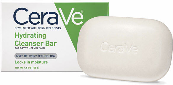 Cerave Hydrating Cleanser Bar Sabonete Hidratante 128gr