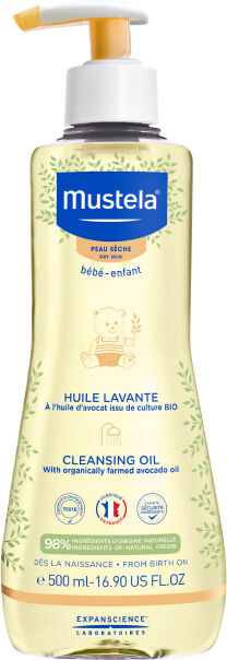 Mustela Bebé Óleo Lavante 500ml