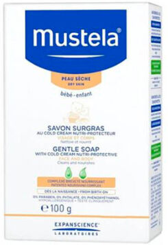 Mustela Bebé Sabonete Suave com Cold Cream 100gr