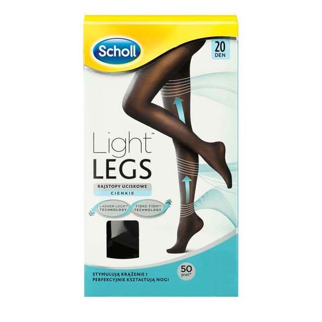 Dr Scholl Dr. Scholl Light Legs Collants Compressão 20DEN Tamanho S Preto 1unid.