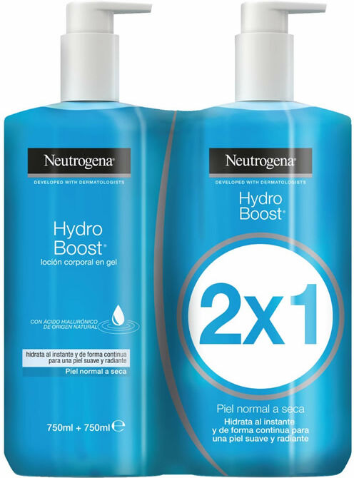 Neutrogena Hydro Boost Loção Corporal Gel 2 X 750 ml