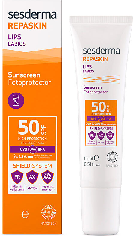 Sesderma Repaskin Lábios Fotoprotector SPF50 15 ml