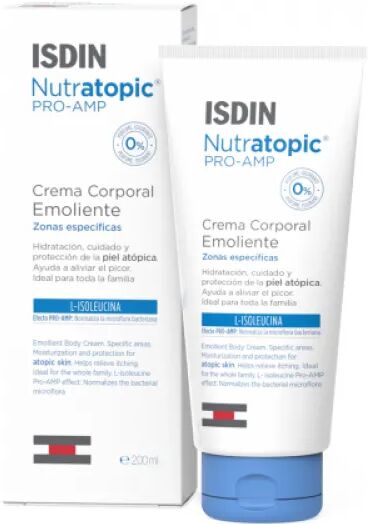 Isdin Nutratopic Pro-AMP Creme Emoliente Pele Atópica 200ml