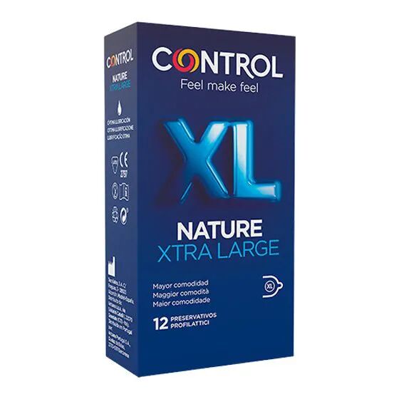 Control Nature Preservativos XL x12