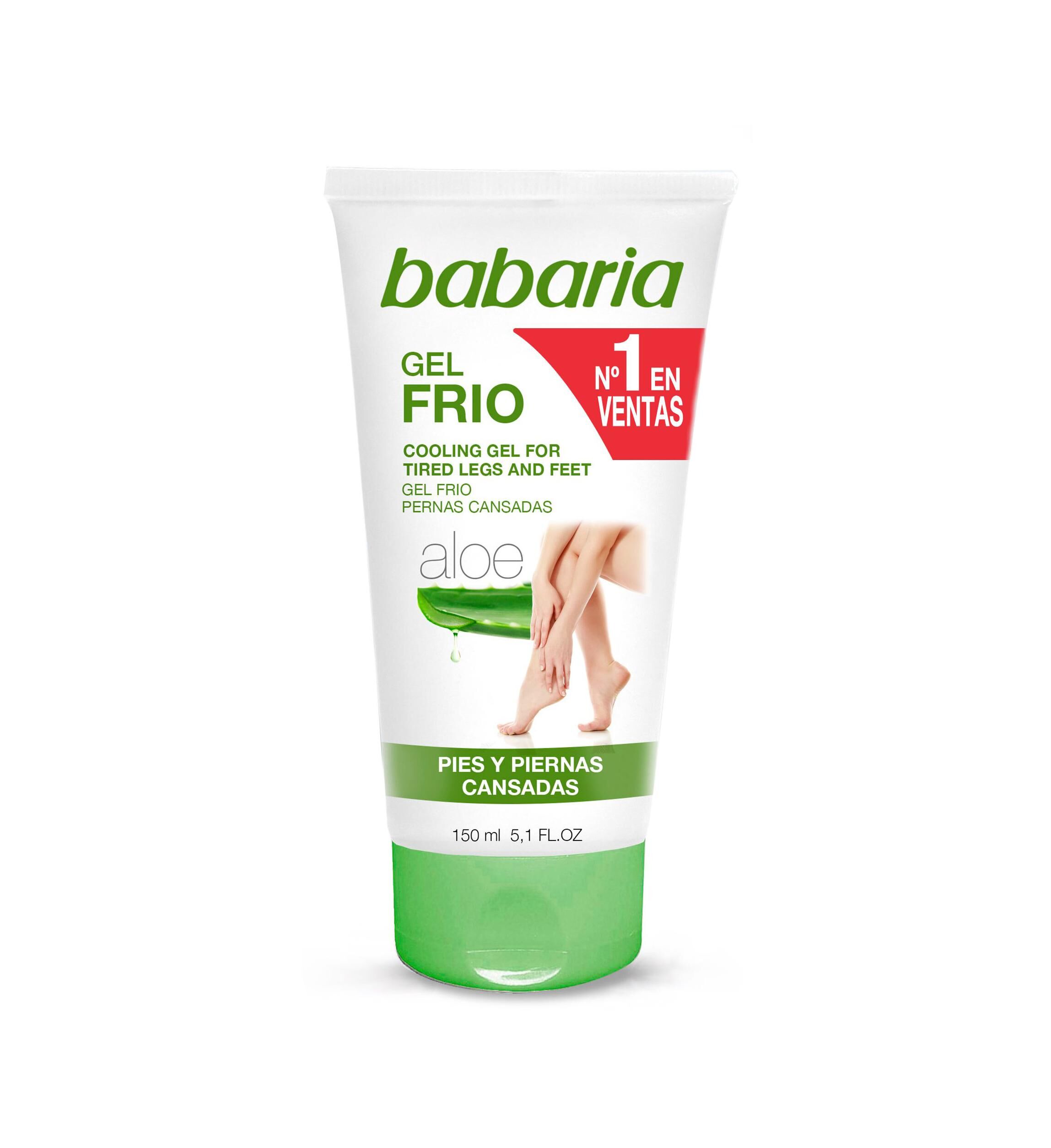 Babaria Gel Frio Pés E Pernas Cansadas Babaria Aloe 150ml