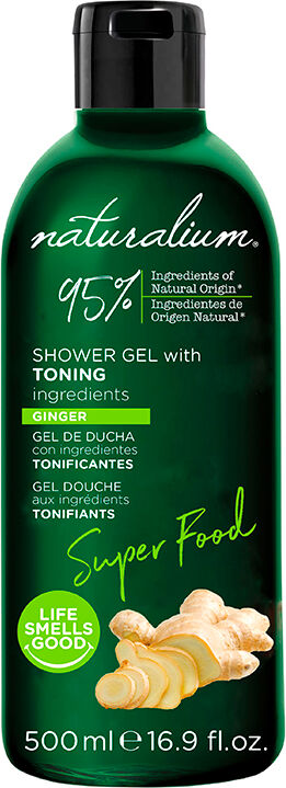 Gel de Duche de Jengibre Naturalium Superfood (500ml): Efeito tonificante para o teu corpo