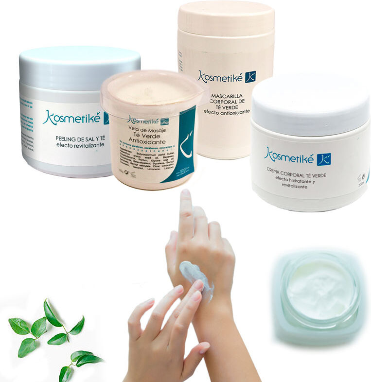 Tratamento Cosmético Corporal Kosmetiké Green Tea Body Care: Efeito revitalizante e antioxidante