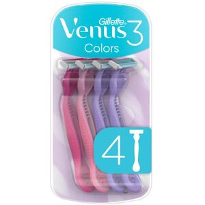 Gillette Venus 3 Colors Engångsrakhyvlar 4 st