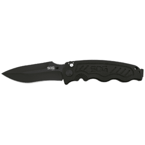 SOG Zoom Straight Edge Black Tini