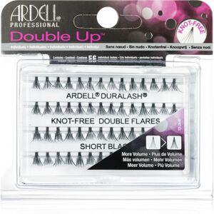 Ardell Double Up knotted individual cluster lashes size Short Black