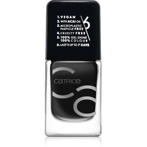 Catrice ICONAILS nail polish shade 20 Black To The Routes 10,5 ml