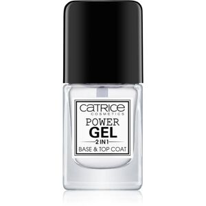 Catrice Power Gel 2 in1 base and top coat nail polish 10.5 ml