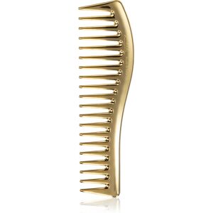 Janeke Gold Line Wavy Comb for Gel Application comb for the application of gel products 18,5 x 5 cm 1 pc