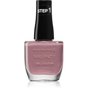 Max Factor Nailfinity Gel Colour gel nail polish without UV/LED sealing shade 215 Standing Ovation 12 ml