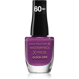 Max Factor Masterpiece Xpress quick-drying nail polish shade 360 Pretty As Plum 8 ml