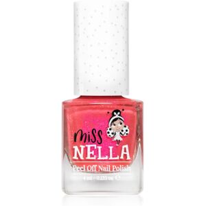 Miss Nella Peel Off Nail Polish nail polish for children MN10 Tickle Me Pink 4 ml