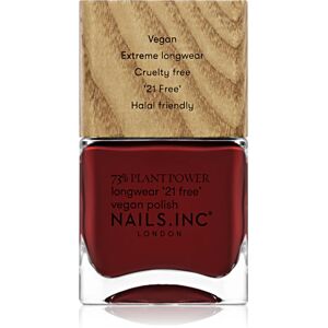 Nails Inc. Vegan Nail Polish long-lasting nail polish shade Swear By Salutation 14 ml