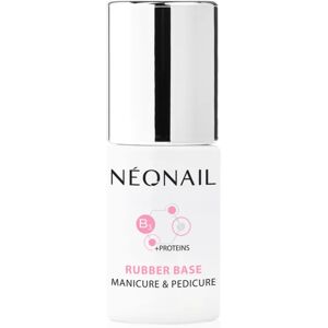 NeoNail Manicure & Pedicure Rubber Base base coat gel for gel nails with protein 7,2 ml