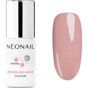 NEONAIL Modeling Base Calcium base coat gel for gel nails with calcium shade Bubbly Pink 7,2 ml