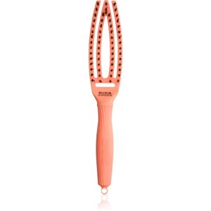 Olivia Garden Fingerbrush Coral flat brush S