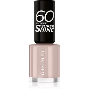 Rimmel 60 Seconds Super Shine nail polish shade 500 Caramel Cupcake 8 ml