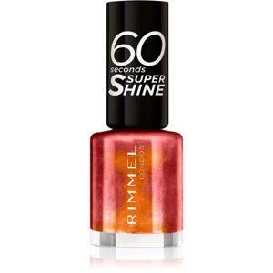 Rimmel 60 Seconds Super Shine nail polish shade 834 Fab! 8 ml