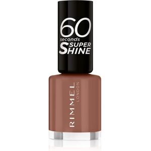 Rimmel 60 Seconds Super Shine nail polish shade 101 Taupe Throwback 8 ml