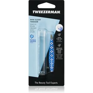 Tweezerman Mini Slant slanted tweezers mini with travel case Lisbon Sea 1 pc