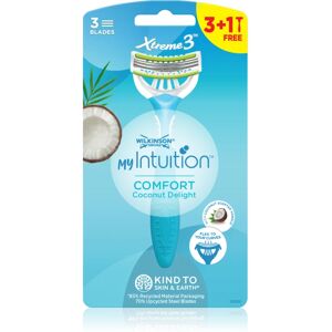 Wilkinson Sword Xtreme 3 Comfort Coconut Delight disposable razors with coconut 4 pc