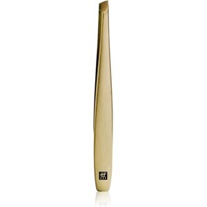 Zwilling Premium Gold slanted tweezers