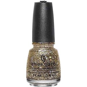 China Glaze Hard-wearing, Chip-Resistant, Oil-Based Nail Lacquer - Bring On The Bubbly 14ml 