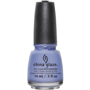 China Glaze Hard-wearing, Chip-Resistant, Oil-Based Nail Lacquer - Secret Peri-Winkle 14ml 