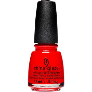 China Glaze Hard-wearing, Chip-Resistant, Oil-Based Nail Lacquer - Flame-Boyant 14ml 