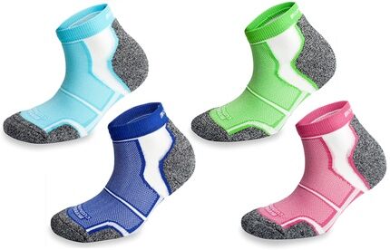 Groupon Goods Global GmbH Three Pairs of More Mile Coolmax Socks