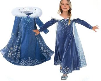 Groupon Goods Global GmbH Ice Princess Dress with Sparkling Cape