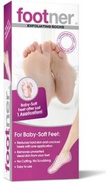 Groupon Goods Global GmbH One, Two or Three Pairs of Footner Exfoliating Moisturising Socks