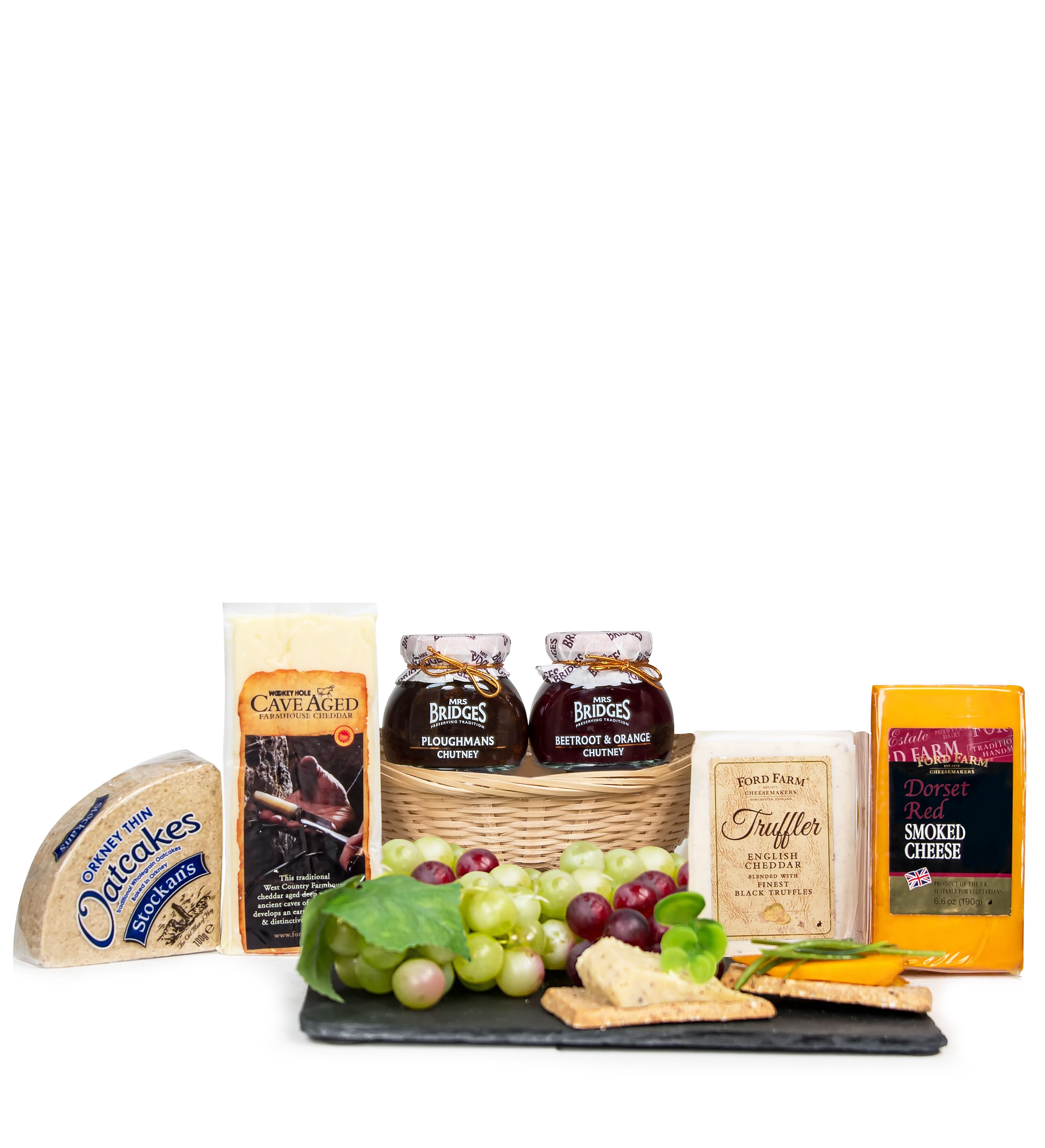 Country Cheese Basket - Cheese Gifts - Cheese Gift Baskets - Cheese Gift Delivery - Cheese Gift Sets - Cheese Hampers - Cheese Hamper Delivery