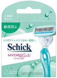 Schick Japan Hydrosilk Sensitive Skin Razor Blade Refill 3 pcs  - Womens