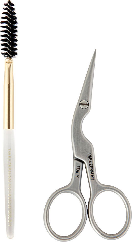 Tweezerman Brow Shaping Scissors With Brush