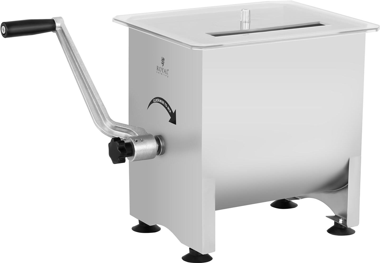 Royal Catering Misturador de carne - manual - 16 l RC-MMA16