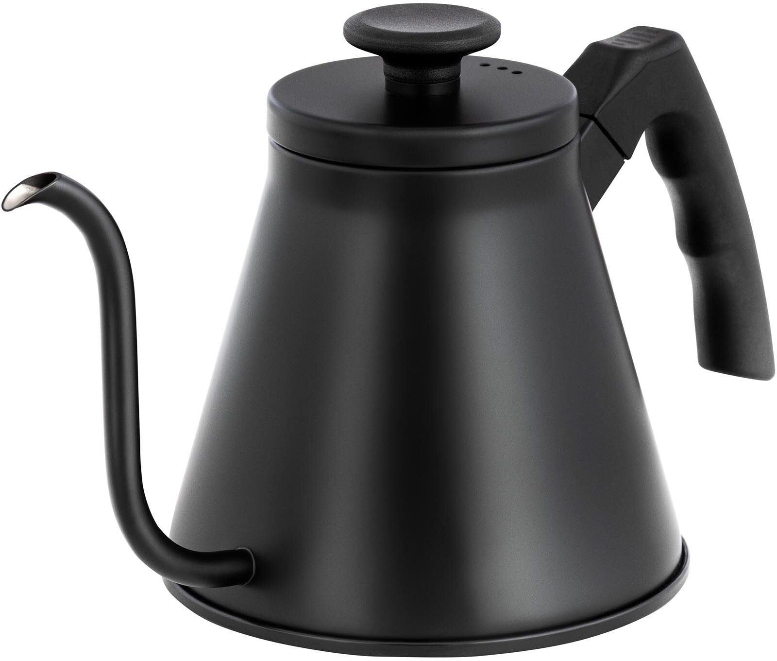 Royal Catering Chaleira de café - 1,2 l - aço inoxidável - preto RCKM-29